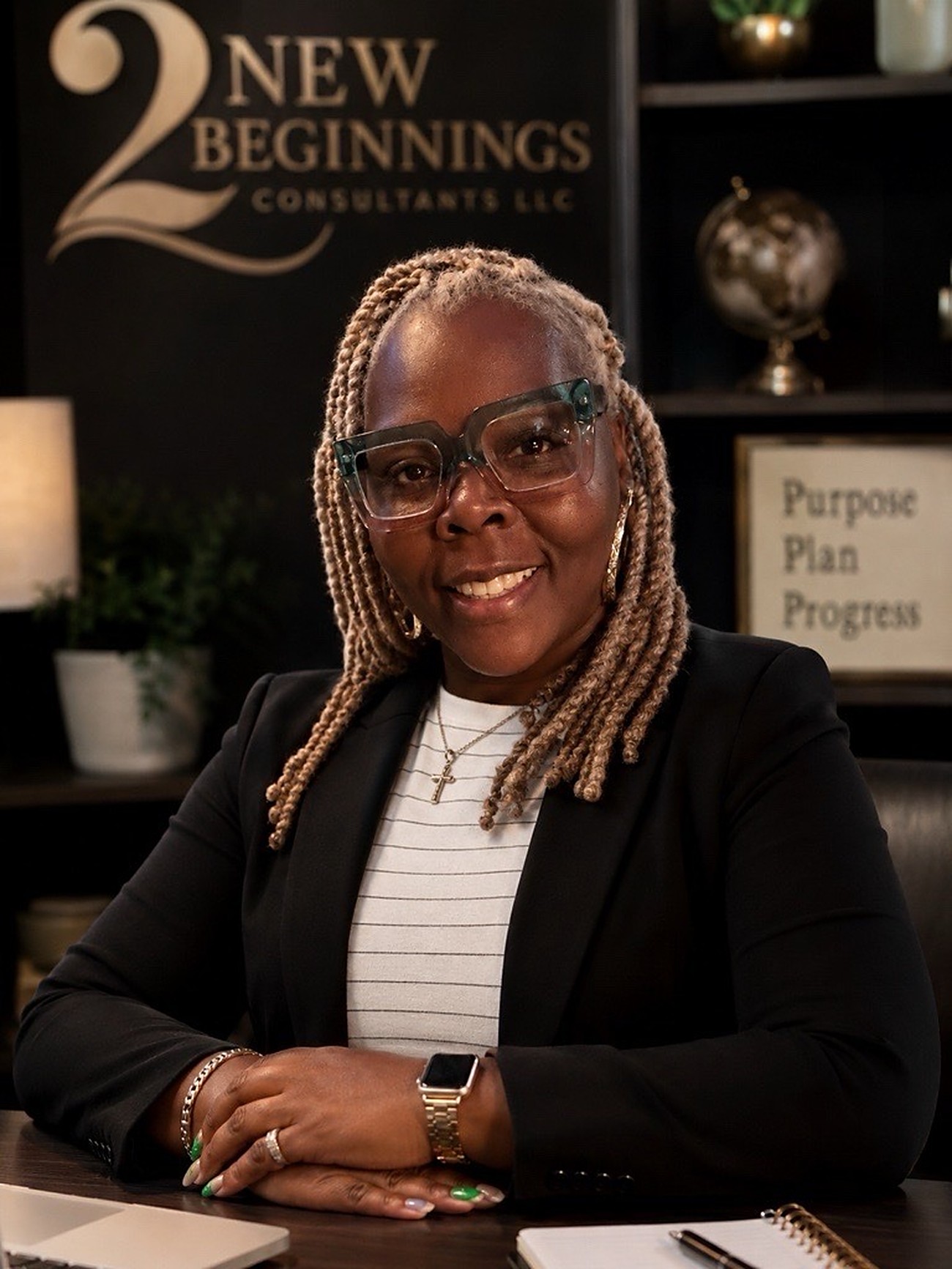 Tina Smith, Founder and Chief Executive Officer of 2 New Beginnings Consultants LLC